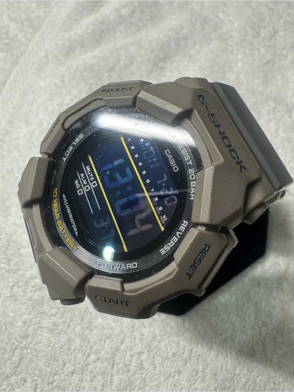 Casio G-Shock Digital Watch - Brown and Black